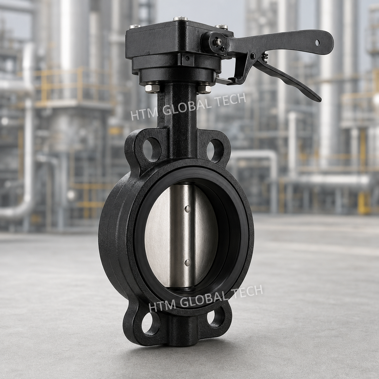 Industrial Butterfly Valve prepared for bulk export supply from India