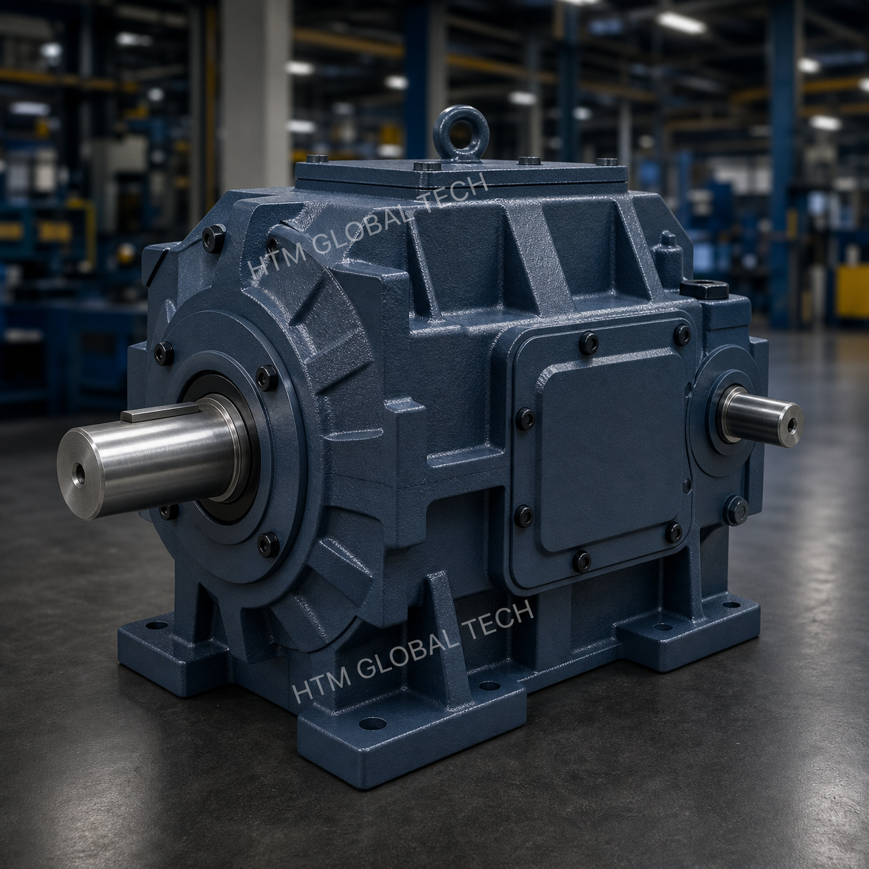 Industrial Helical Gearbox prepared for bulk export supply from India