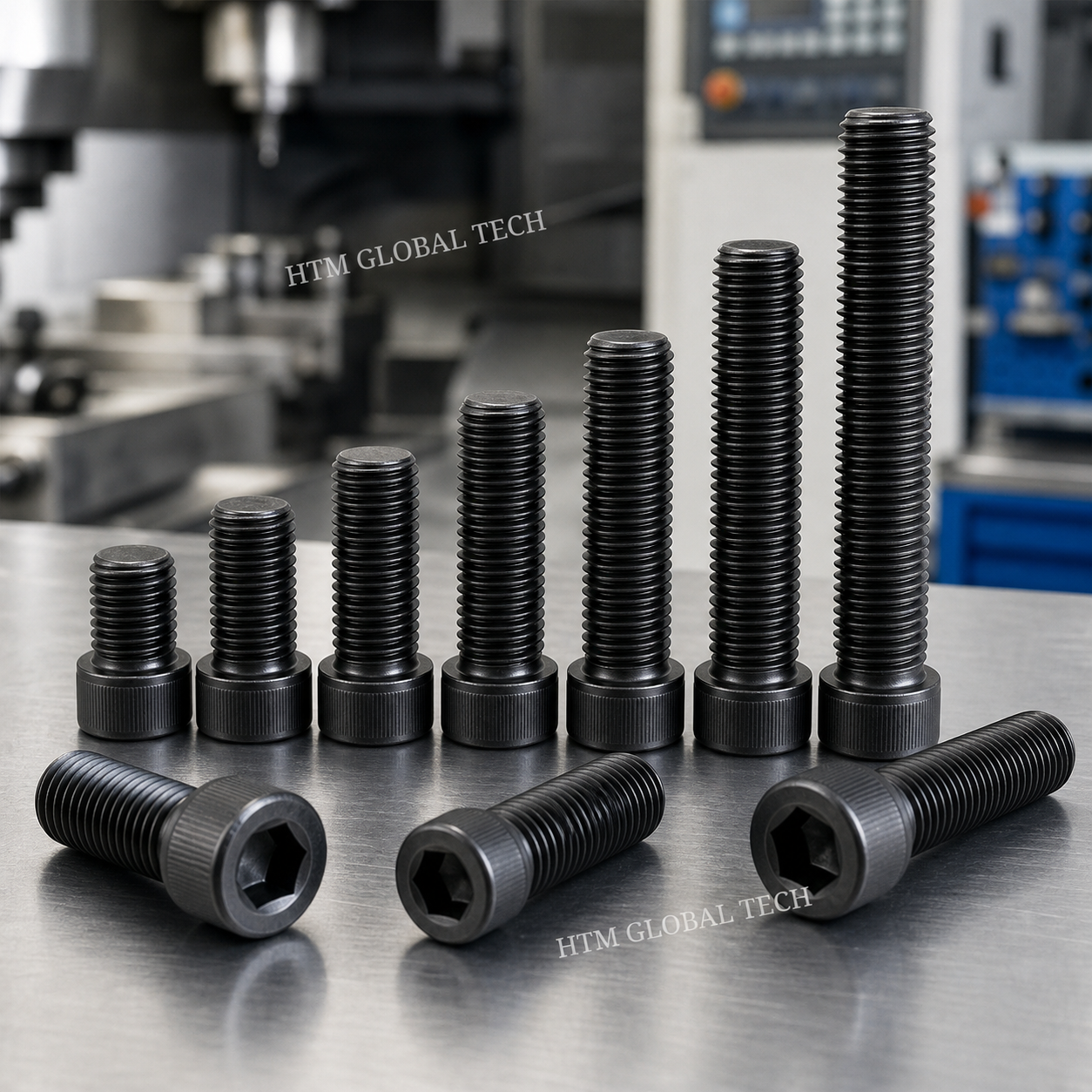 Socket Head Cap Screws prepared for bulk export supply from India