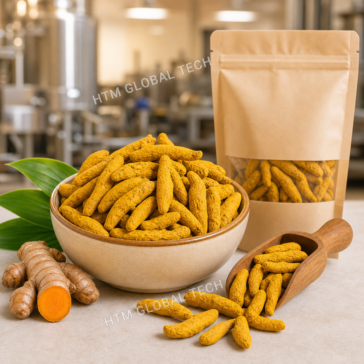 Turmeric Fingers prepared for bulk export supply from India