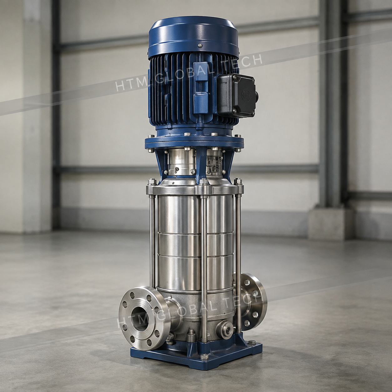 Vertical Multistage Centrifugal Pump prepared for bulk export supply from India